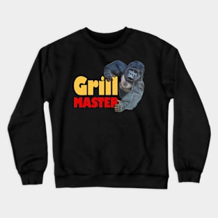 Strong Gorilla Grill Master Grill Party Summer Gift Crewneck Sweatshirt